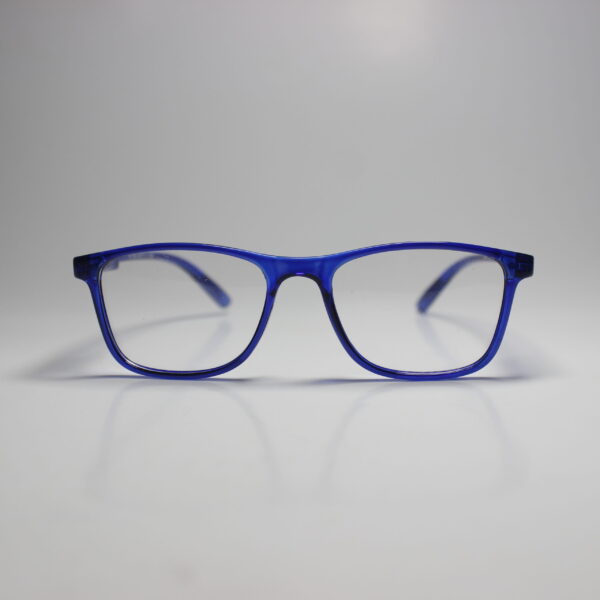 Blue transparent TR frame for baby