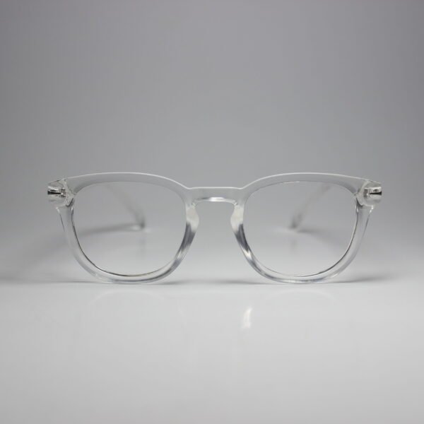 White Transparent Acetate Frame