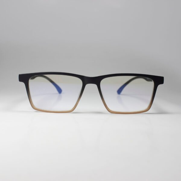Rubberized Matte TR Frame in Black & Brown Fade